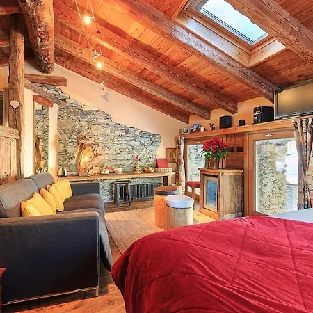 Couette-café Chalet Les Airelles Valtournenche